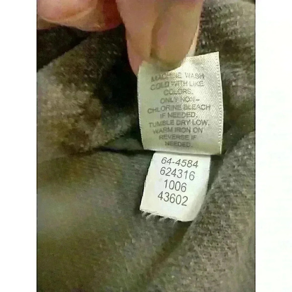 J Jill Womens Jacket XS Brown Elbow Patches Buttons 100% Cotton - Picture 6 of 9